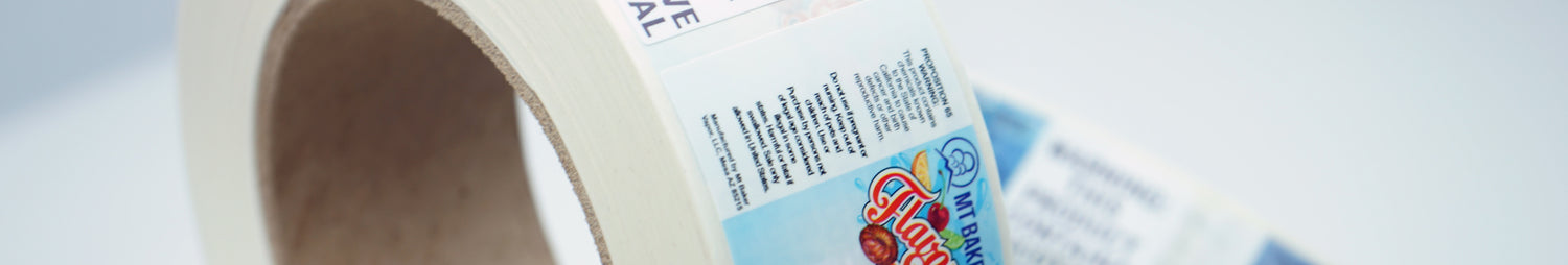 Custom Label Back Printing