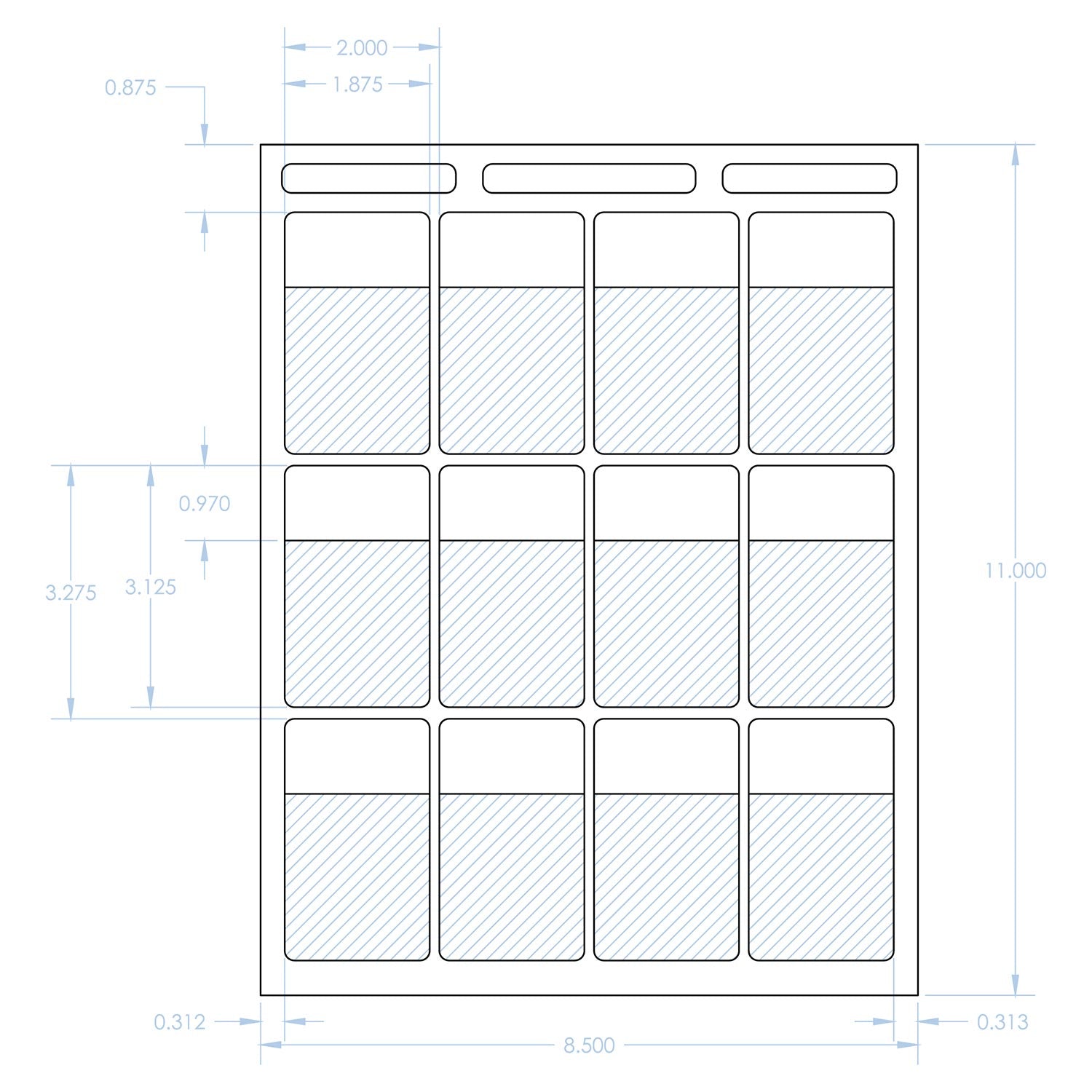 LSL-80 Laser Printing Labels