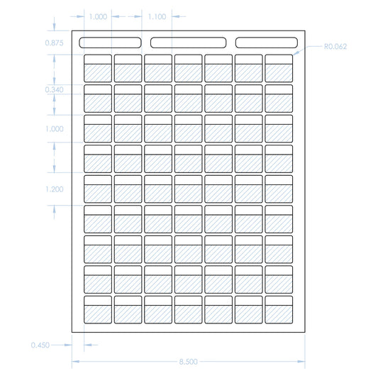 LSL-76 self laminating label