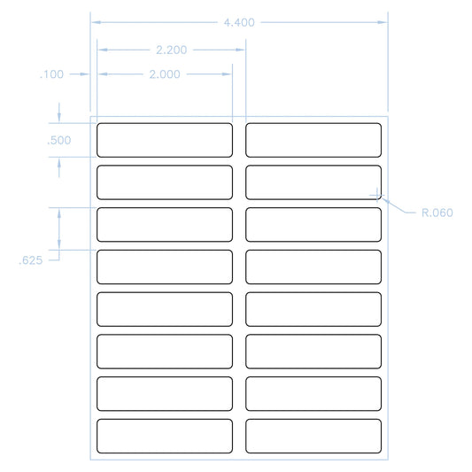 THL-120 thermal transfer labels