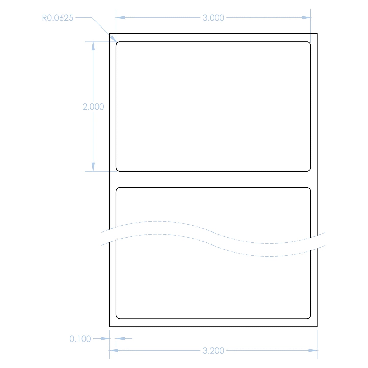 THL-188 thermal transfer labels