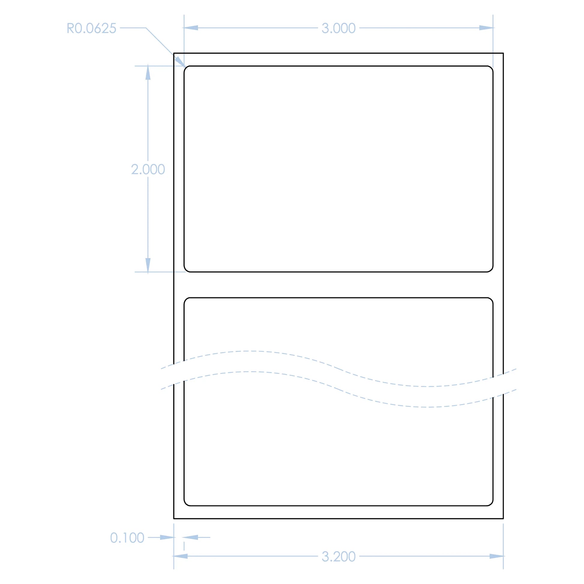 THL-188 thermal transfer labels
