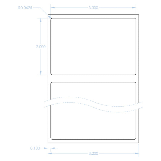 THL-188 thermal transfer labels