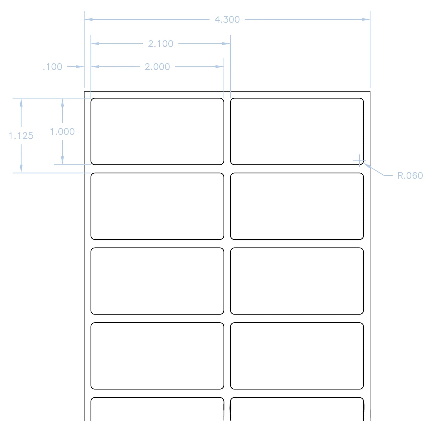 THL-195 barcode printing labels