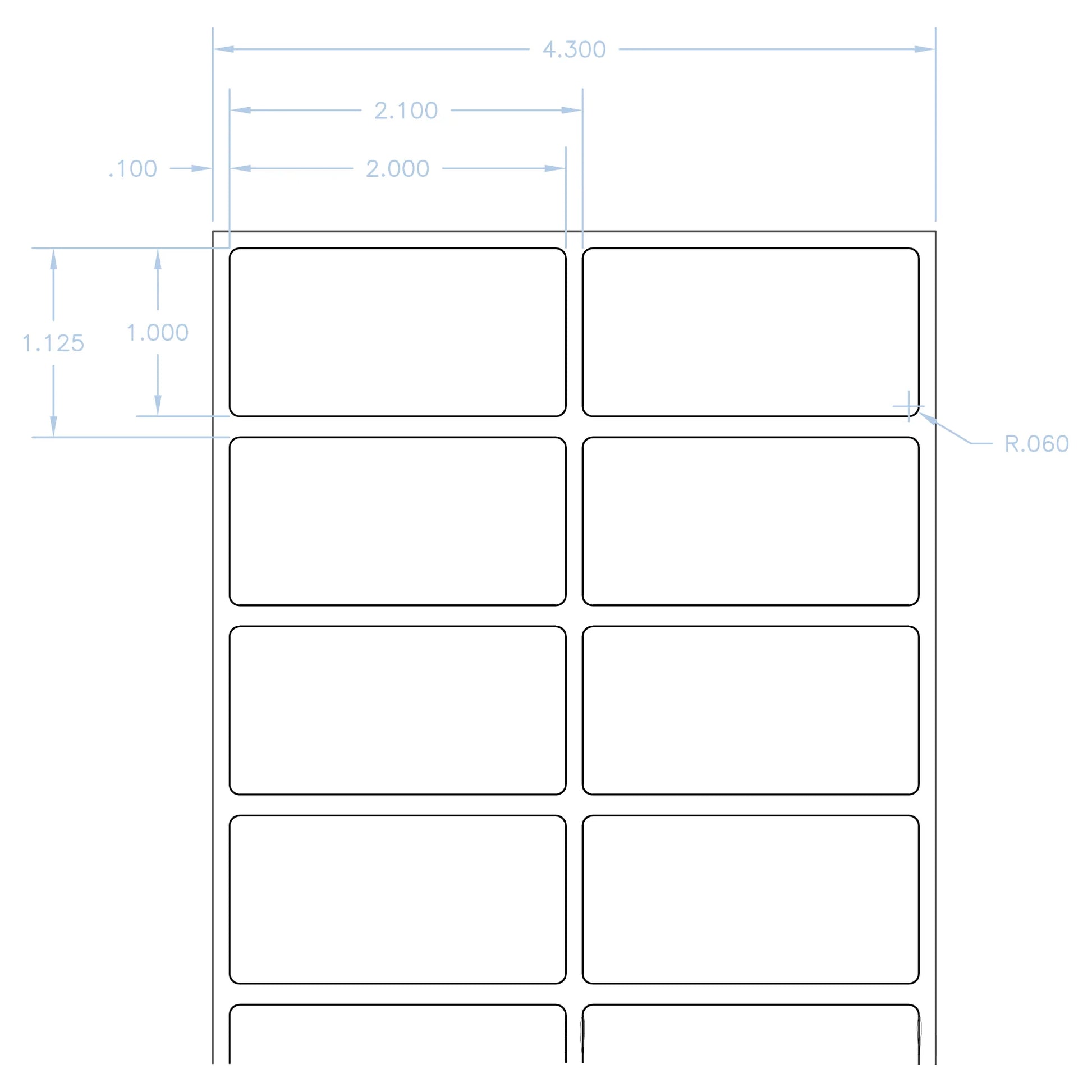 THL-195 barcode printing labels