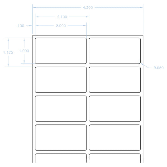 THL-195 barcode printing labels