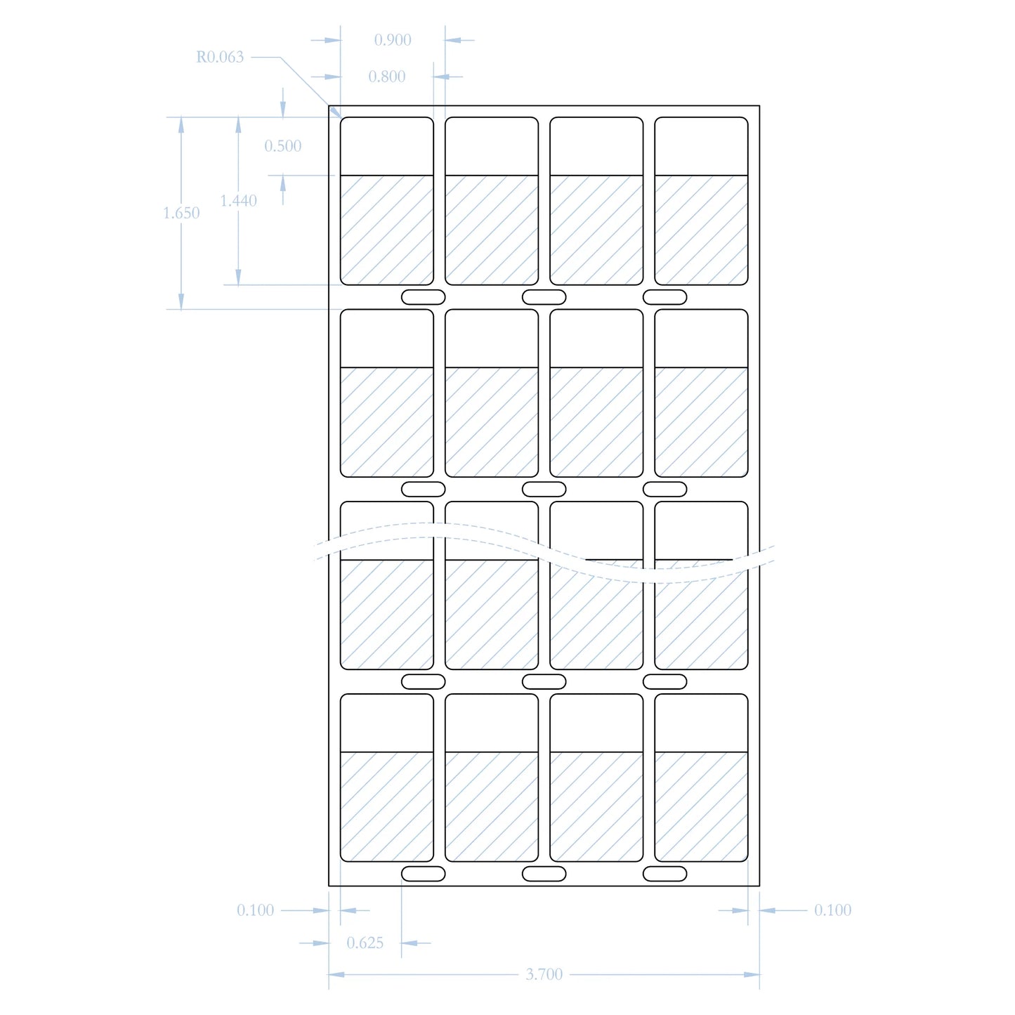 THS-201 thermal transfer label