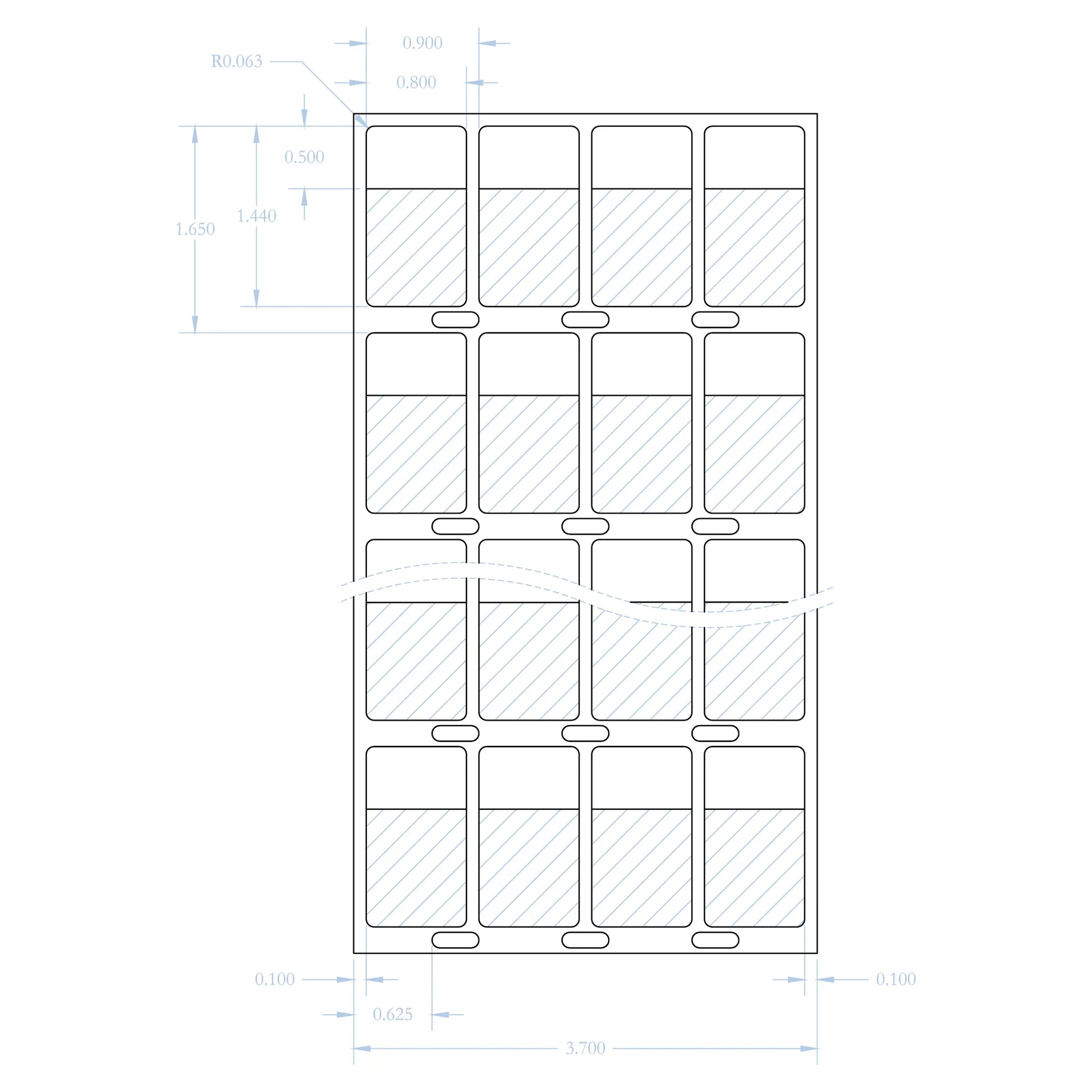 THS-201 thermal transfer label