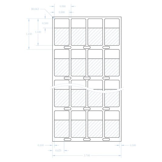 THS-201 thermal transfer label