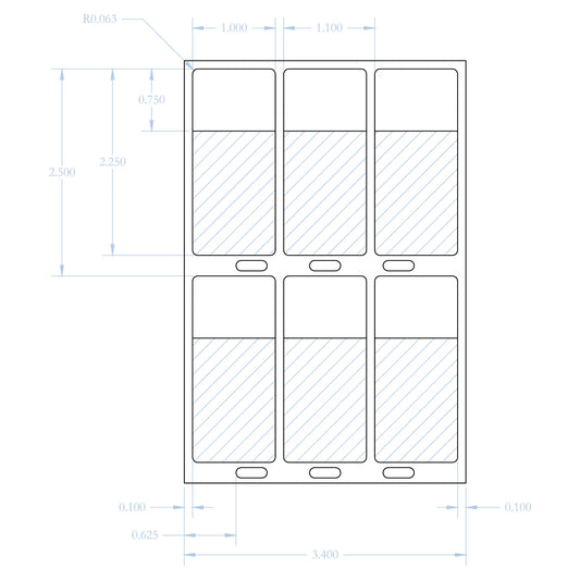 THS-202 self laminating cable label
