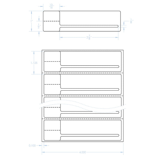 TJT-304 jewelry tags labels