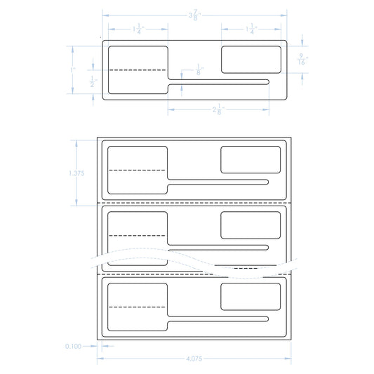 TJT-385 thermal transfer tag