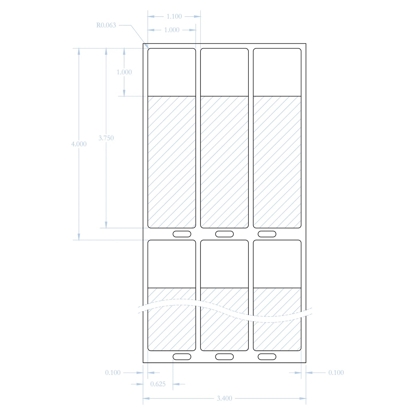 THS-203 data center labeling