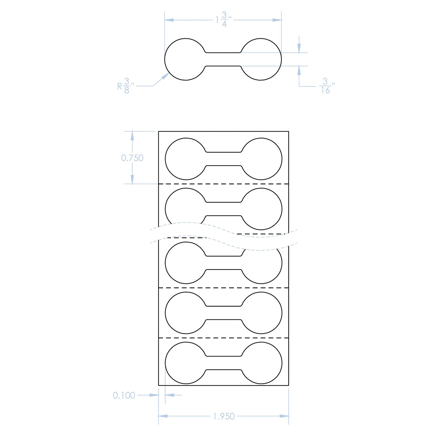 TJT-370 ring tags