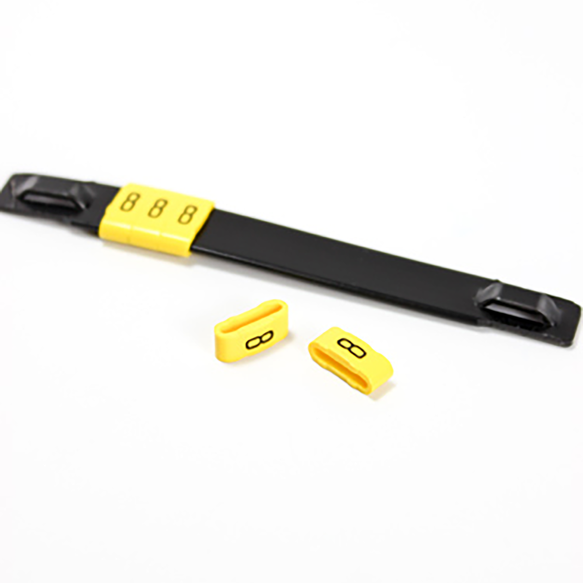 MMH-YLW-Kit Yellow PVC Marker Kit 0-9 & A-Z
